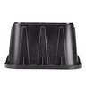 NDS Pro-Spec Series Black Valve Box w/ Black Bolt-Down Cover ICV Rectangle 14 in. x 19 in.