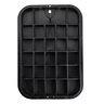 NDS Pro-Spec Valve Box Reclaimed Water Black Box/Lid Overlapping 14 in. x 19 in. x 12 in.