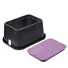 NDS Jumbo Valve Box Standard Black Box/Purple Lid Overlapping Cover Reclaimed Water 13 in. x 20 in. x 12 in.
