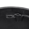 NDS Standard Valve Box Round 10 in. Black Overlapping RW