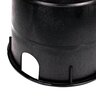 NDS Standard Valve Box Round 10 in. Black Box/Green Lid Overlapping ICV