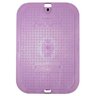 NDS Standard Valve Box Rectangle 14 in. x 19 in. x 12 in.H Purple Box/Purple Lid Overlapping RW