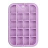 NDS Standard Valve Box Lid Rectangle 14 in. x 19 in. Overlapping Purple Polyethylene RW Lid Only