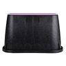 NDS Standard Valve Box Black Box/Purple Lid Retangle 14 in. x 19 in. x 12 in. Overlapping RW