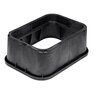 NDS Standard Valve Box Extension Body (only) Rectangle 14 in. x 19 in. x 6 in. Black