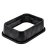 NDS Standard Valve Box Extension Rectangle 13 in. x 20 in. x 6 in. Black Box/Green Lid Overlapping ICV