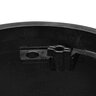 10 in. Round Box & Cover Water Black / Black Bolt Down Overlapping NDS