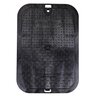 NDS Overlap Bolt-Down Cover Blk Water 14 in. x 19 in. 