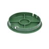 6 in. Round Cover Only Snap-In ICV Green Overlapping NDS