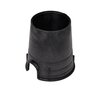 NDS Standard Series Round Valve Box with Cover, Black Box/Green Cover, 6 in. Diameter, HDPE Construction, Overlapping Design, 8-2/3 in. Height