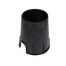 NDS Snap-In Box & Cover Black Body Round w/ Overlapping Green Lid 6 in.