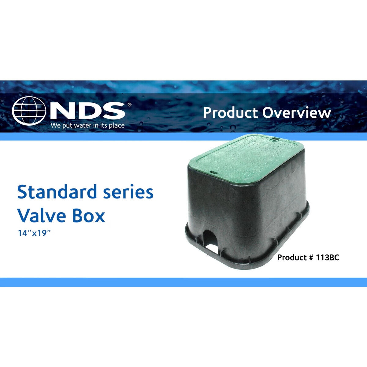 NDS Standard Valve Box Extension Rectangle 14 in. x 19 in. x 6 in ...