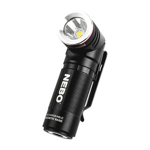 NEBO Compact Rechargeable Swyvel Flashlight 90 Degree Rotating Swivel Head