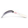 Nagata 6 in. Blade 7-3/4 in. Wood Handle Serrated Blade Sickle
