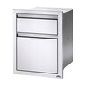 18 in. x 24 in. Drawer Housing-ALT (1 x LG Single, 1 x STD)