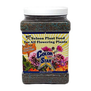 Nelson Plant Food ColorStar 19-13-6 All-Purpose Granular Fertilizer 4 lb. Jar