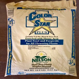 Nelson Plant Food ColorStar Plus 19-13-6 Fertilizer w/ T-Methyl Fungicide 25 lb.
