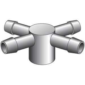 Flat 4-Way Manifold Drip