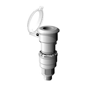 Quick Coupling Key Valve for Plasson 3/4 in.