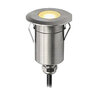 New Lite In-Ground Light Stainless Steel 45 Degree Eye-Lid Top w/ Frosted Lens 1W 3000K LED