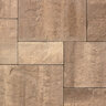 Newline Terrace Stone Paver Smooth 3 pc. Mixed Bundle Sandstone Blend (Coastal Tan) (124 sq. ft./pallet)