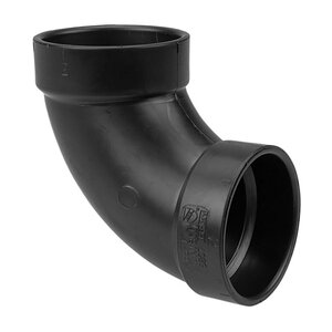 Nibco DWV Elbow 90 Degree Elbow ABS 4 in.