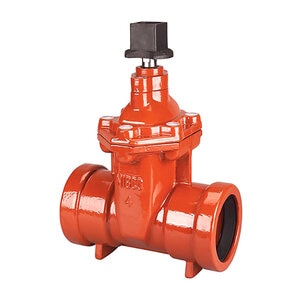 Nibco Resilient Wedge Gate Valve Push-On 250 PSI 2-1/2 in. Cast Iron 