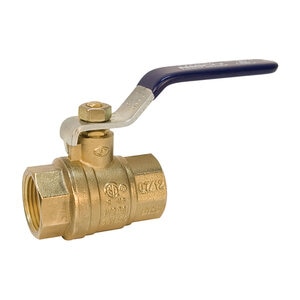 Nibco T-FP600A Brass Ball Valve Full Port 3/4 in. 600 PSI Threaded 2 pc.