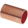 Coupling With Stop Wrot Copper 1-1/2 in. Copper x Copper