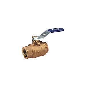 T5857066 2 in. Bronze Ball Valve Full Port SS Trim 600 PSI Threaded 2 pc. NIBCO