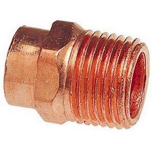Male Adapter Wrot Copper 1 in. x 3/4 in. Copper x MIPT