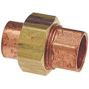 Union Wrot Copper 1 in. Copper x Copper