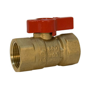 Nibco .75 in. Gas Ball Valve Fxf Lever Handle
