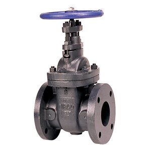 Nibco F619 Gate Valve Cast Iron 3 in. Flanged with Operating Nut