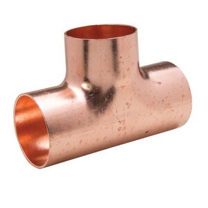 Tee Wrot Copper 1 in. Copper x Copper x Copper