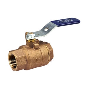 T58570 3/4 in. Bronze Ball Valve Full Port 600 PSI Threaded 2 pc. NIBCO