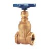 Nibco Gate Valve Domestic Brass T x T 2 in.