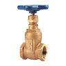 Nibco Domestic Gate Valve T x T 1 in. Brass