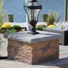 Nicolock Nicostone Rockface Pier Cap Bluestone 28 in. x 28 in. (10 pc./pallet)