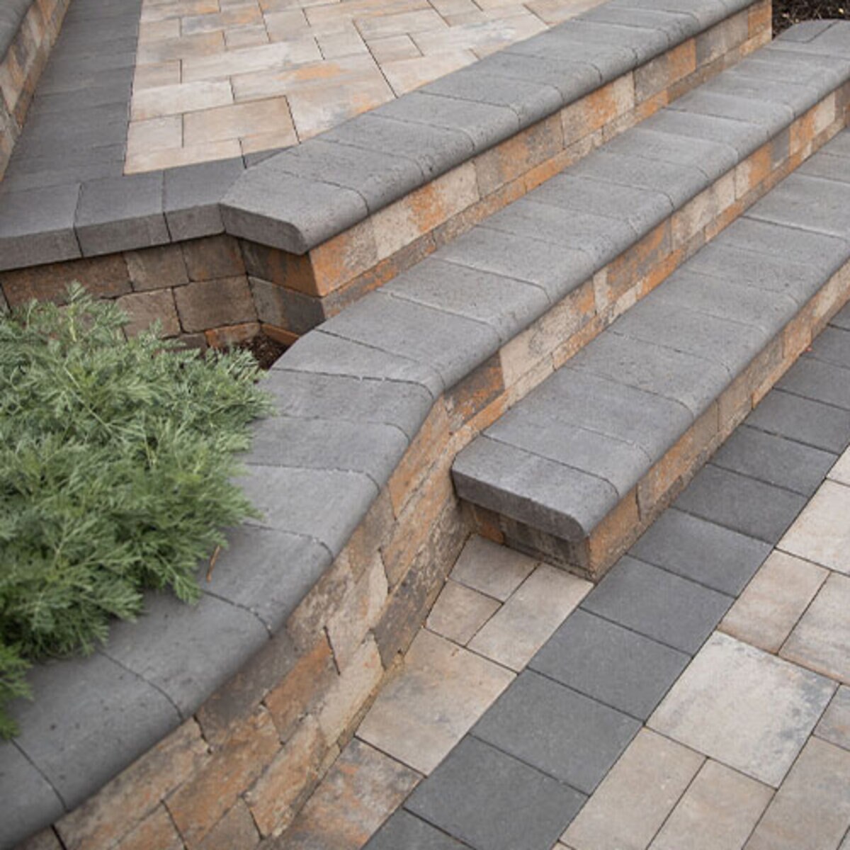 Nicolock Fullnose Paver Golden Brown 6 in. x 12 in. (208 pc./pallet ...