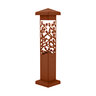 Nightscaping Garden Series Grove Bollard Rust 4 in. x 4 in. x 17 in.