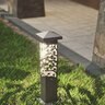 Nightscaping Garden Series Grove Bollard Bronze 4 in. x 4 in. x 17 in.