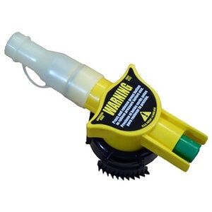 No-Spill Gas Can Nozzle