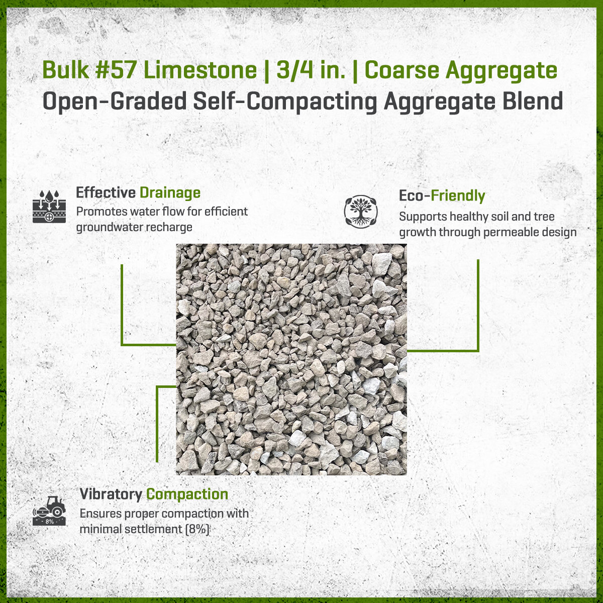 Bulk #57 Limestone 3/4 in | SiteOne US
