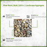 Bulk River Rock 5/8 in.