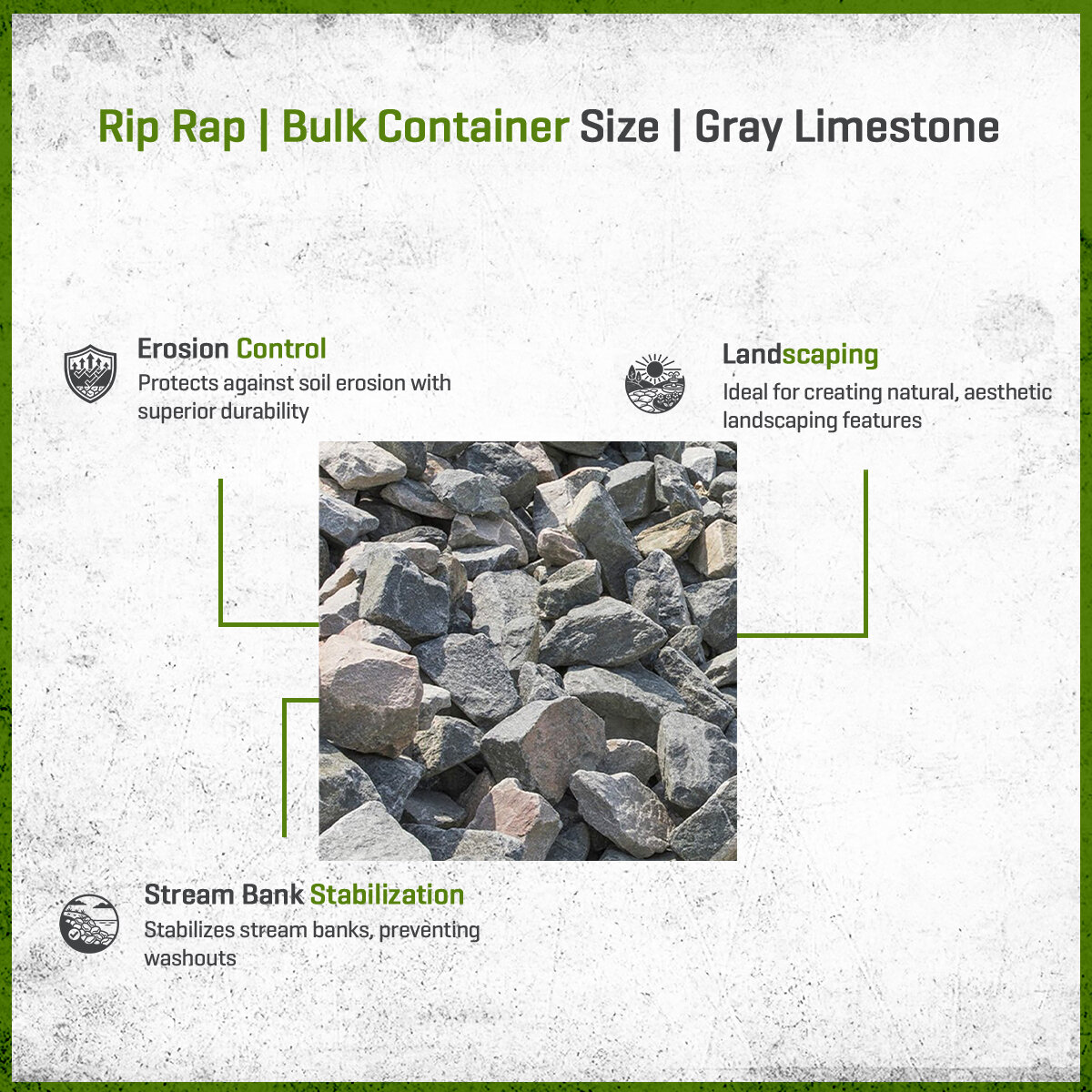Bulk Rip Rap | SiteOne US