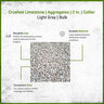Bulk Crushed Limestone 2 in.
