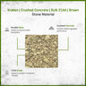Bulk #21AA Crushed Concrete