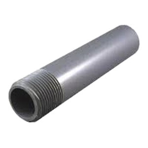Sch 80 PVC Nipple 2 in. x 8 in. MIPT Threaded One End