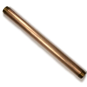 Nipple Brass 1-1/2 in. x 36 in. MIPT Threaded Both Ends